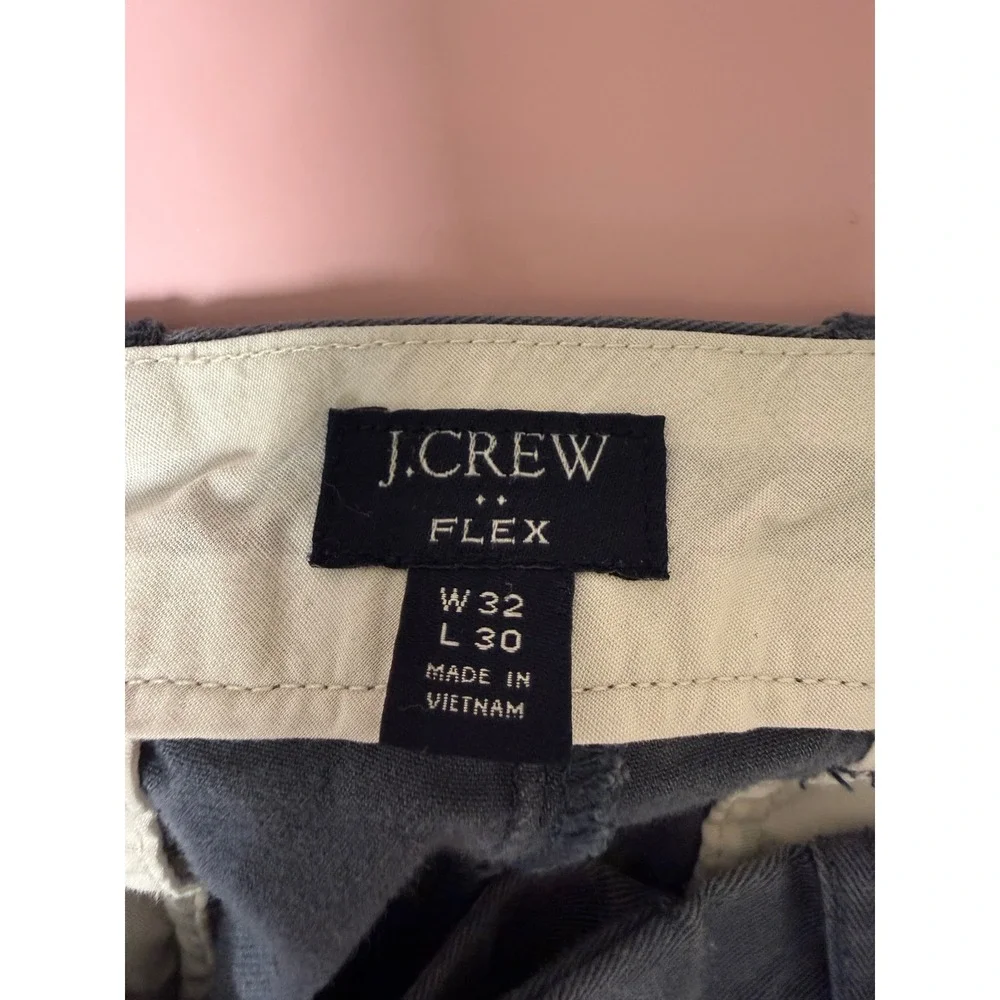 J. Crew Flex‎ Slim Blue Chino Pants Mens W32 L30